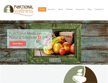Tablet Screenshot of functionalwellness.com
